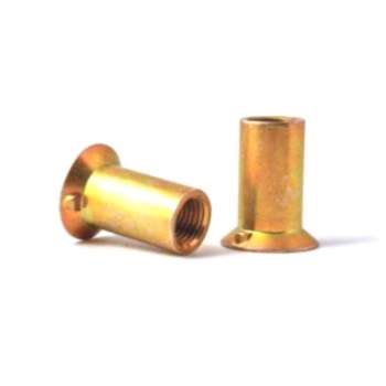 CF-AECH3124K406L AECH3124K406L, Rivetnut Insert, 5/16-24 UNF-3B (.331-.406 Grip) Round Body, Countersunk Head/Keyed